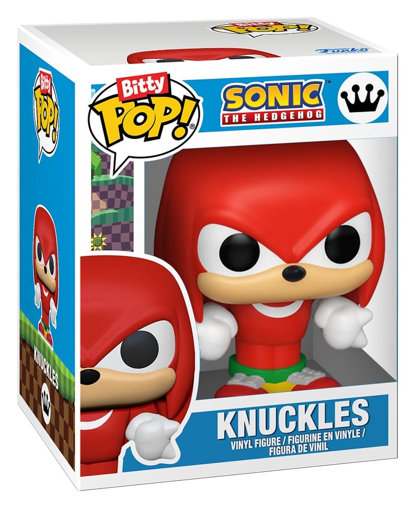 Sonic the Hedgehog Pack de 2 Figuras Bitty POP! Vinyl Knuckles & Shadow 2 cm