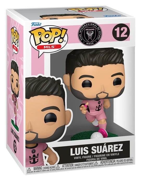 EFL Figura POP! MLS Vinyl Inter Miami CF - Luis Suarez (Pink) 9 cm