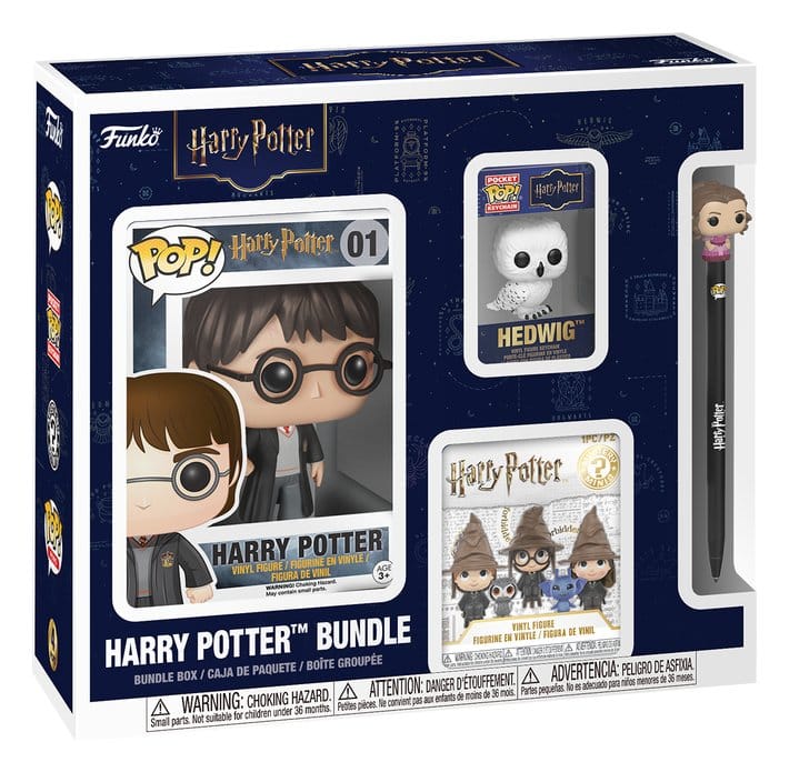 Harry Potter Pack de 4 Figuras POP! Vinyl Black Friday Bundle 9 cm