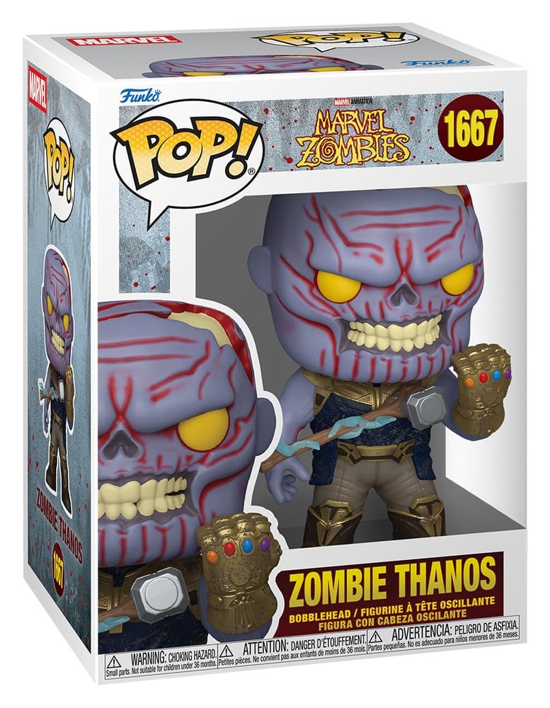 Marvel POP! Comics Vinyl Figura Zombie Thanos 9 cm