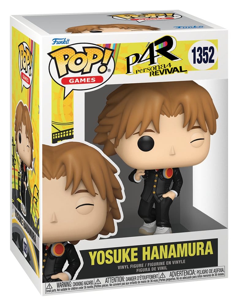 Persona 4 POP! Games Vinyl Figura Yosuke Hanamura 9 cm