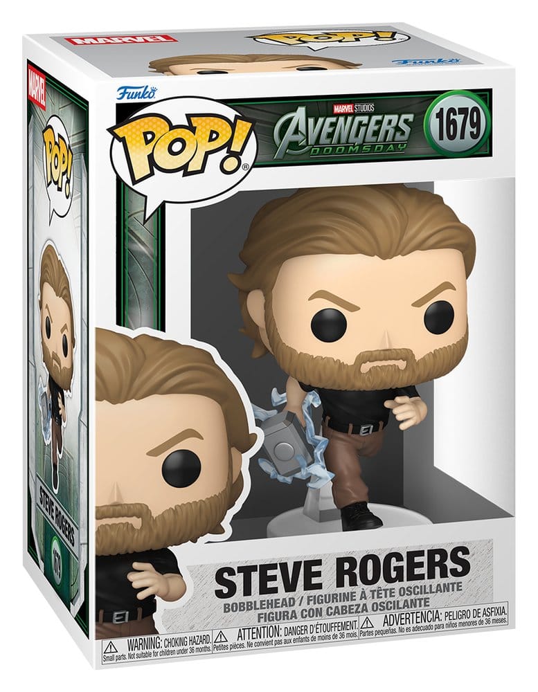 Marvel POP! Comics Vinyl Figura Steve Rogers (Doomsday) 9 cm