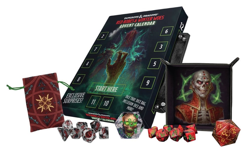 Dungeons & Dragons Calendario de Adviento Red Robes & Winter Woes
