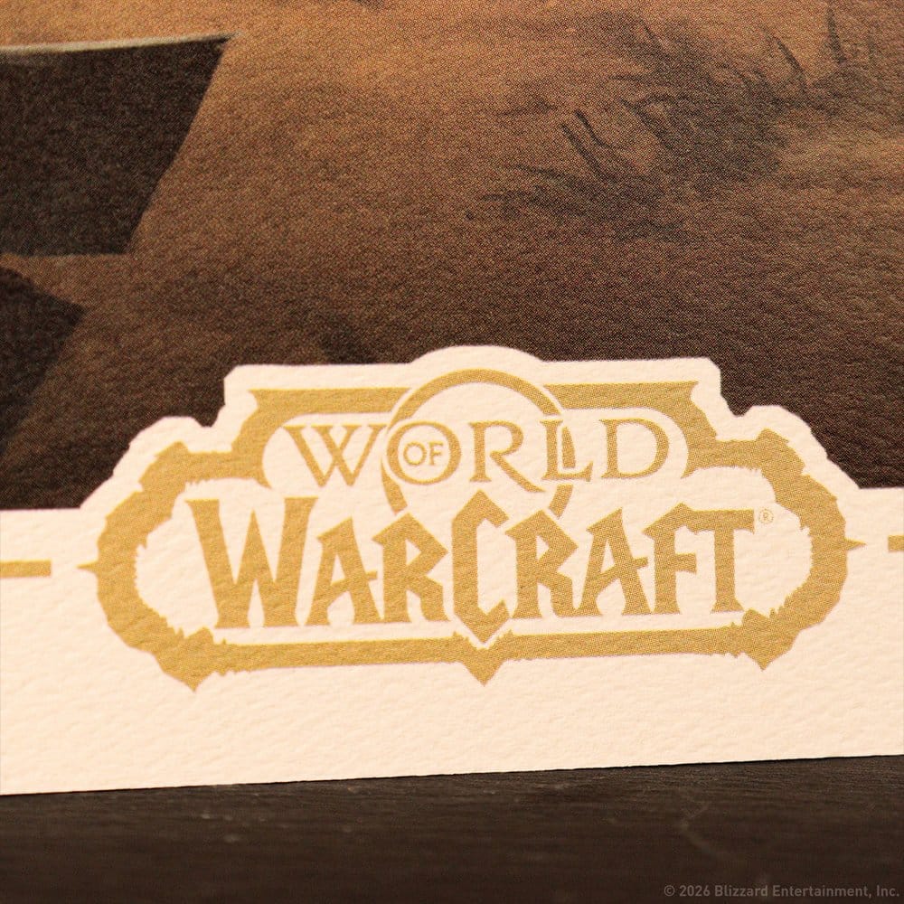 World of Warcraft Litografia Sylvanas vs Anduin Wrynn Limited Edition 42 x 30 cm