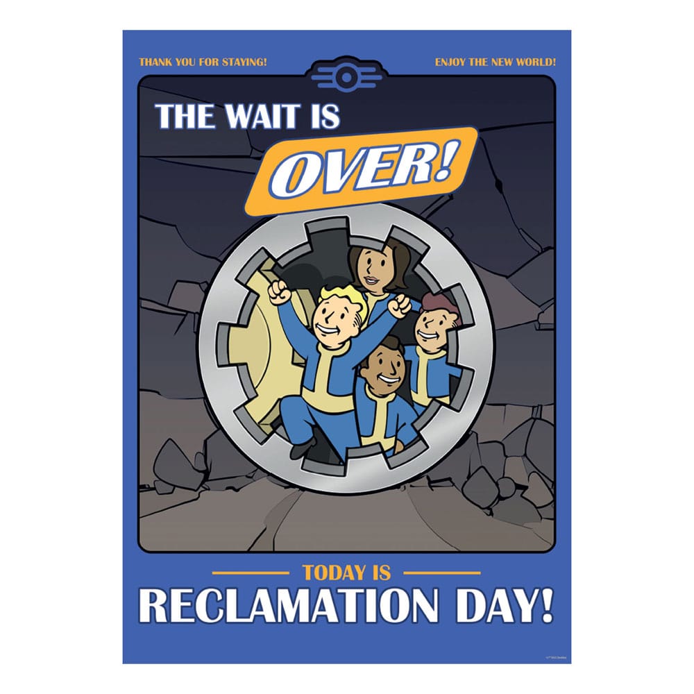 Fallout Litografia Reclamation Day Edition 42 x 30 cm