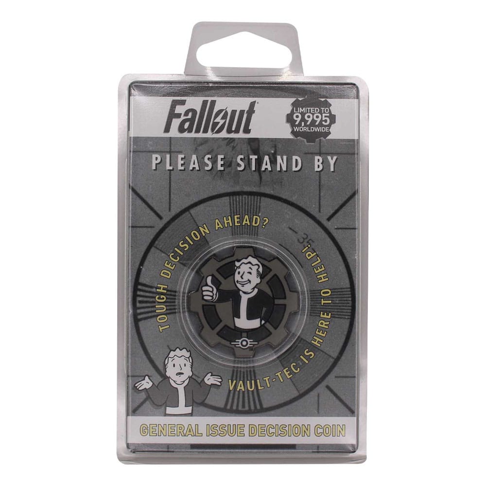 Fallout Moneda Decision Black & White Limited Edition