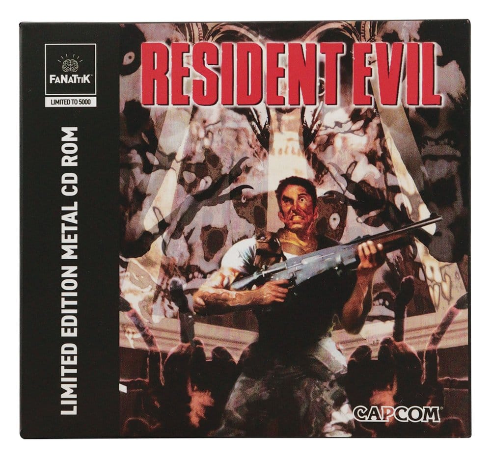 Resident Evil Réplica CD-ROM 30th Anniversary Limited Edition 11 cm