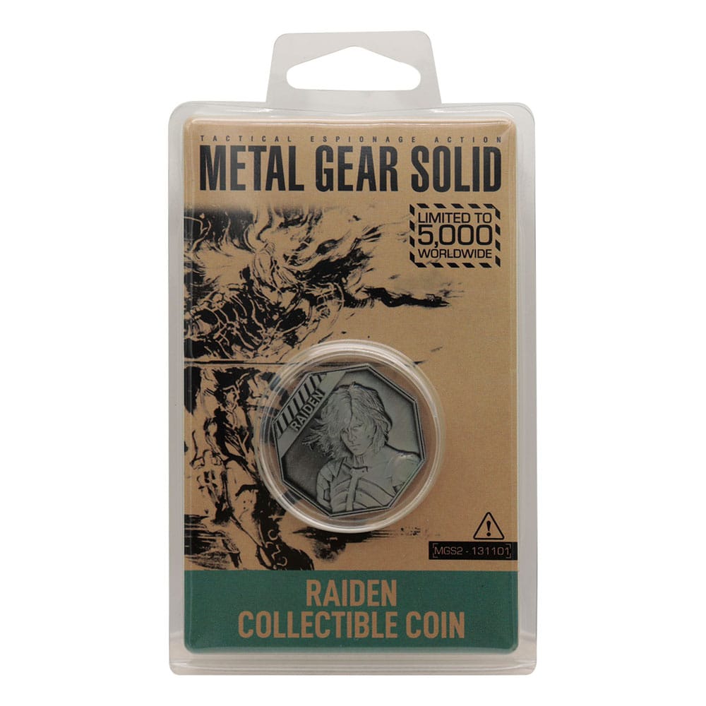 Metal Gear Solid 2 Moneda Raiden Limited Edition