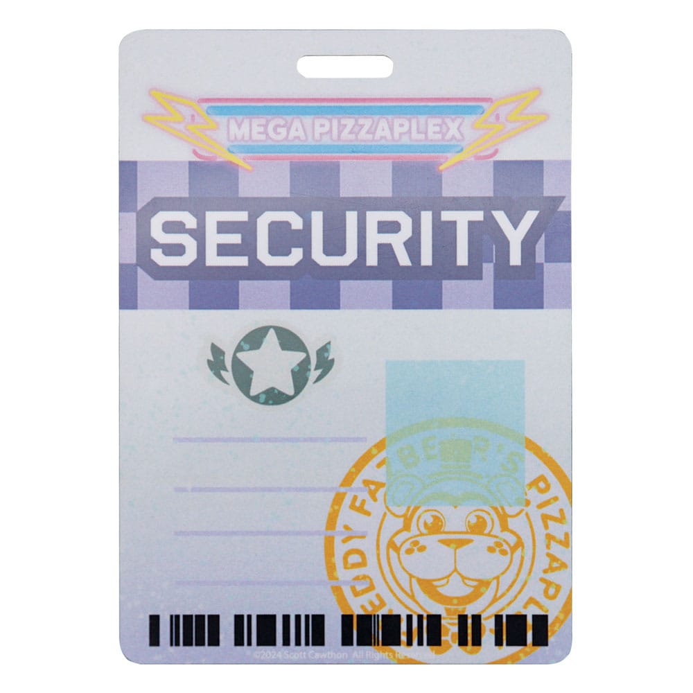 Five Nights at Freddy´s Réplica Security Badge Antique Brass Edition
