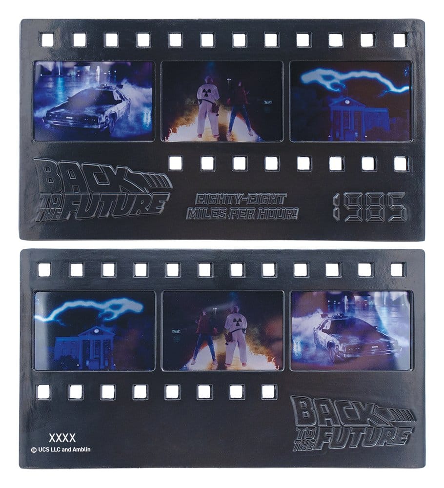 Regreso al Futuro Lingote Tira de película de metal coleccionable Edición Limitada