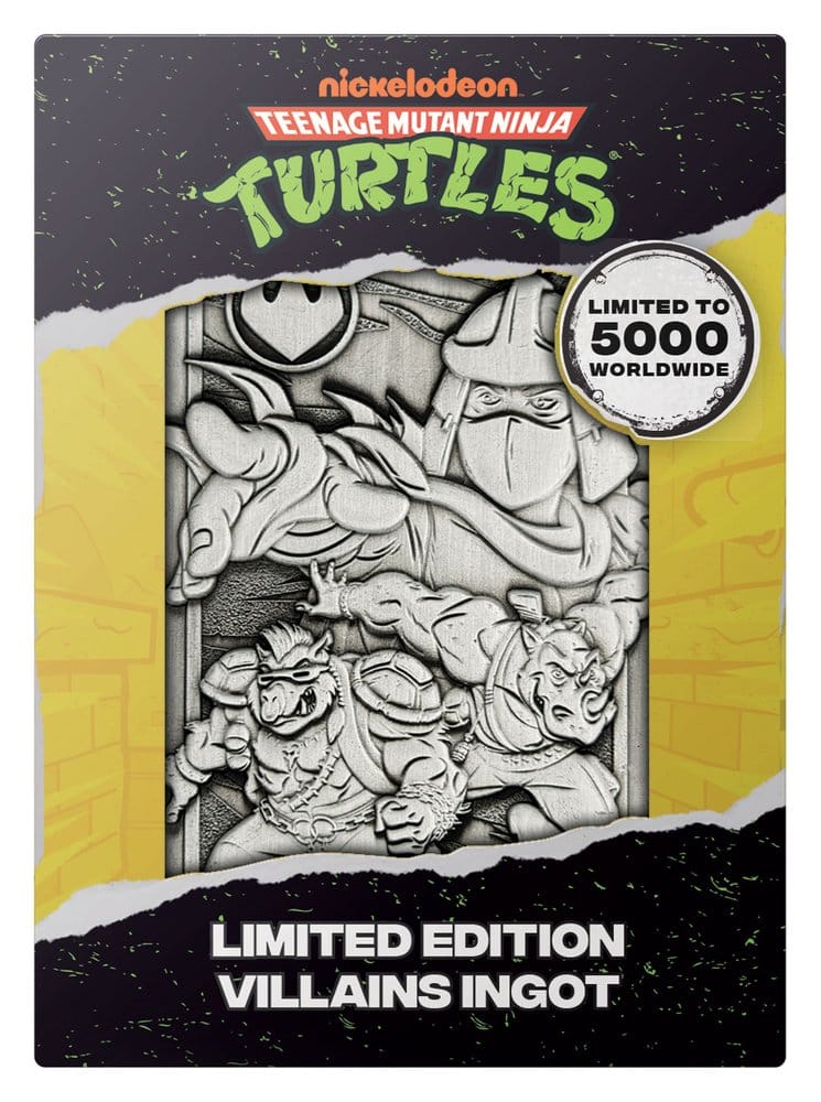 Tortugas Ninja Lingote Villain Limited Edition