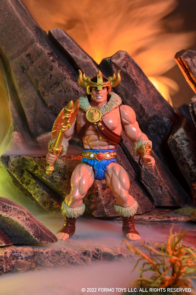 Legends of Dragonore The Beginning Figura Build-A Barbaro 14 cm