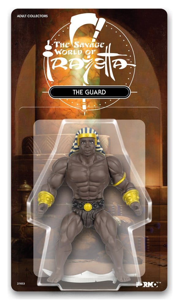 The Savage World of Frazetta Figura The Guard (Regular Edition) 14 cm