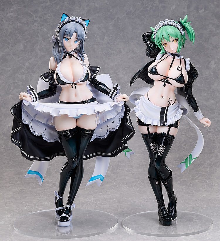 Shinovi Master Senran Kagura New Link Figura PVC 1/4 Hikage: Bondage Maid Ver. 40 cm