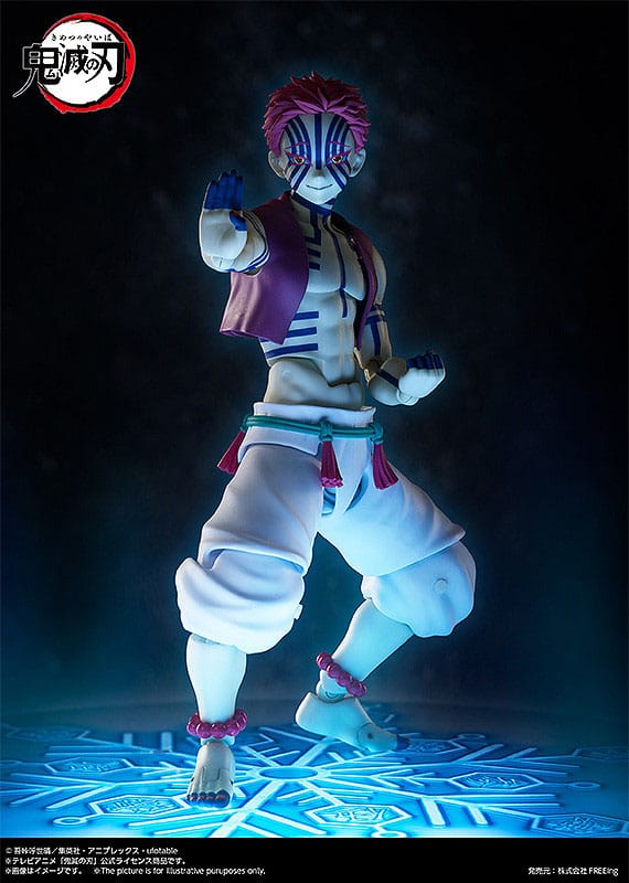 Demon Slayer: Kimetsu no Yaiba Figura Figma Akaza 15 cm - Z POP Toys