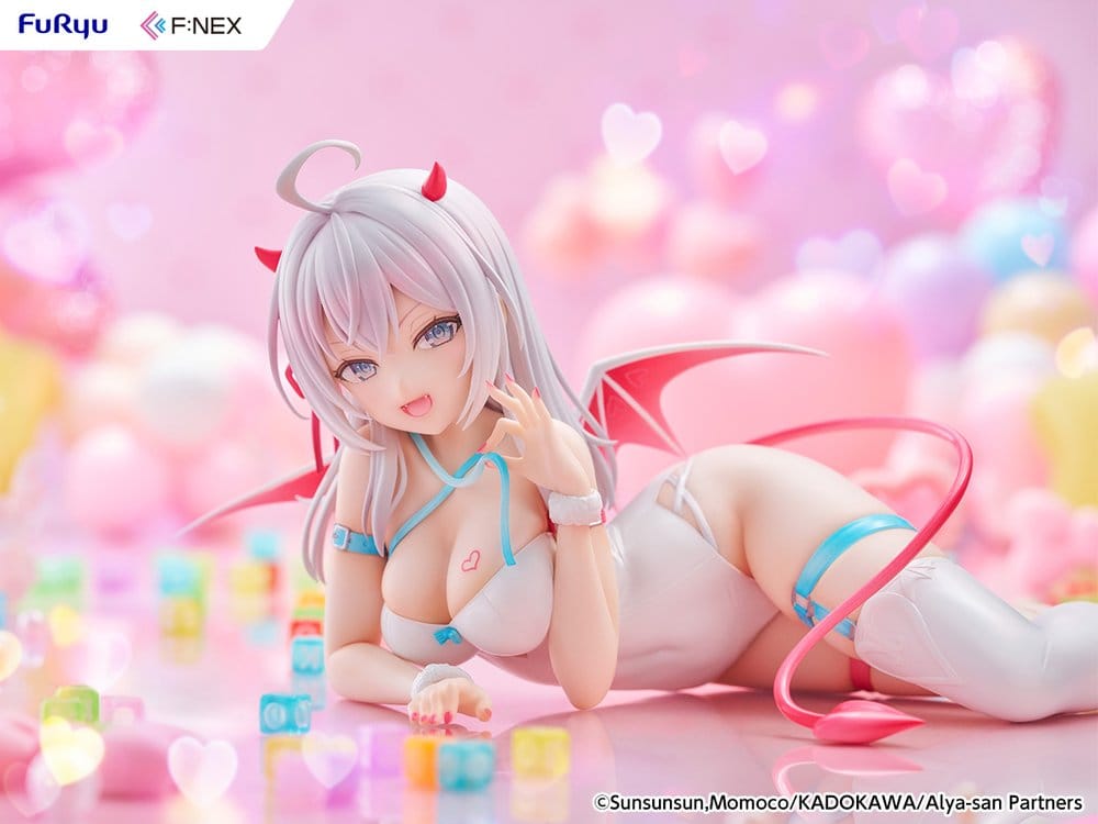 Alya Sometimes Hides Her Feelings in Russian Figura PVC 1/7 Alya Succubus Ver. 8 cm
