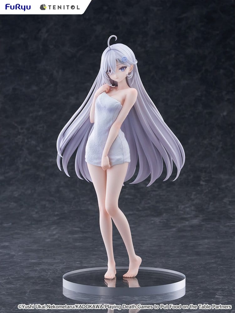 Playing Death Games to Put Food on the Table Estatua PVC Light NovelYuki Golden Bath Ver. 30 cm