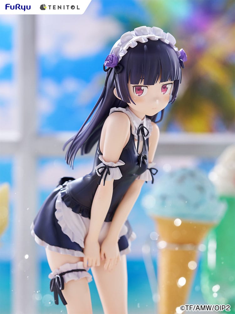 Ore no Imouto ga Konna ni Kawaii Wake ga Nai. Estatua PVC Tenitol Tall Kuroneko swimsuits maid Ver. 27 cm - Z POP Toys