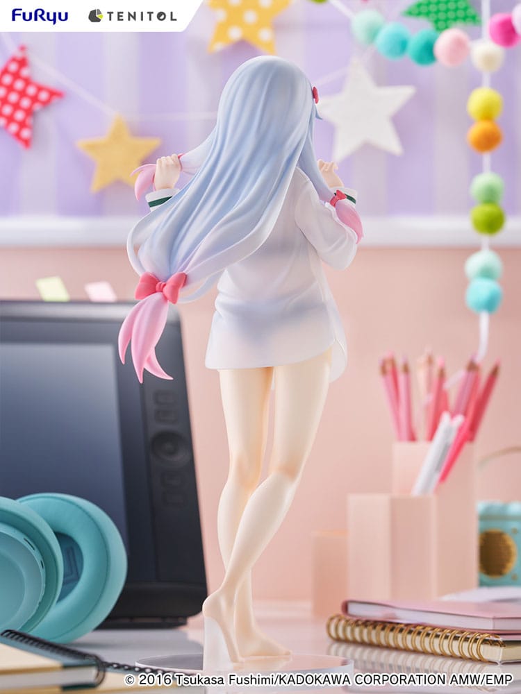 Eromanga Sensei Estatua PVC Tenitol Tall Sagiri Izumi Shirts Ver. 30 cm - Z POP Toys