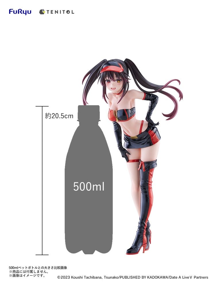 Date A Live V Figura PVC Tenitol Tall Kurumi Tokisaki Race Queen Ver. 29 cm