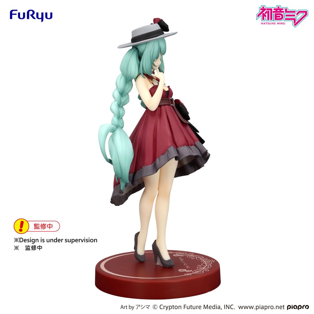 Hatsune Miku Estatua PVC Trio-Try-iT Hatsune Miku Outing Dress Red Color Ver. 19 cm - Z POP Toys