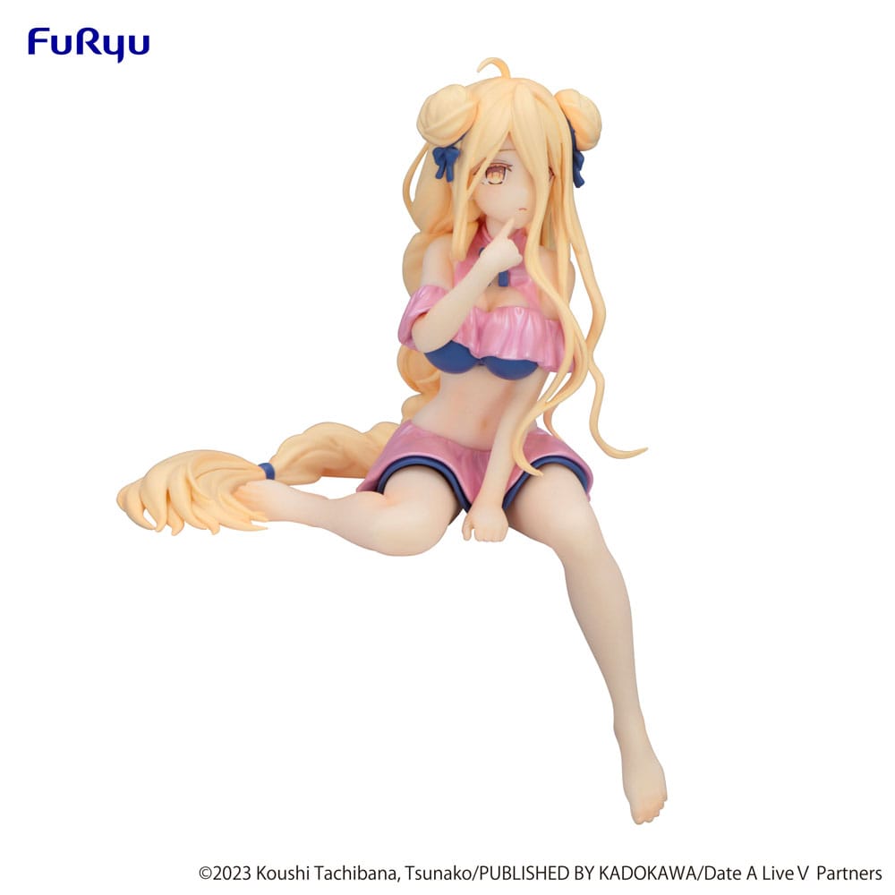 Date A Live V Estatua PVC Noodle Stopper Mukuro Hoshimiya Swimsuit Pastel Pink Color Ver. 13 cm - Z POP Toys
