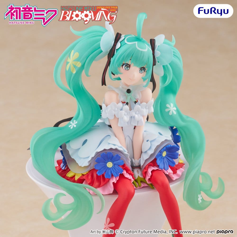 Hatsune Miku Estatua PVC Noodle Stopper Hatsune Miku Japan Live Tour 2025 Blooming 14 cm