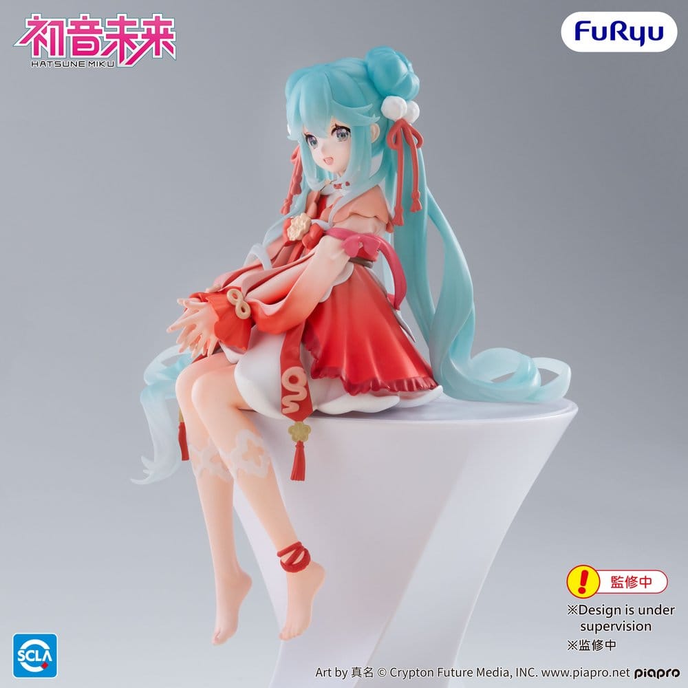 Hatsune Miku Estatua PVC Noodle Stopper 2026 Chinese New Year 14 cm