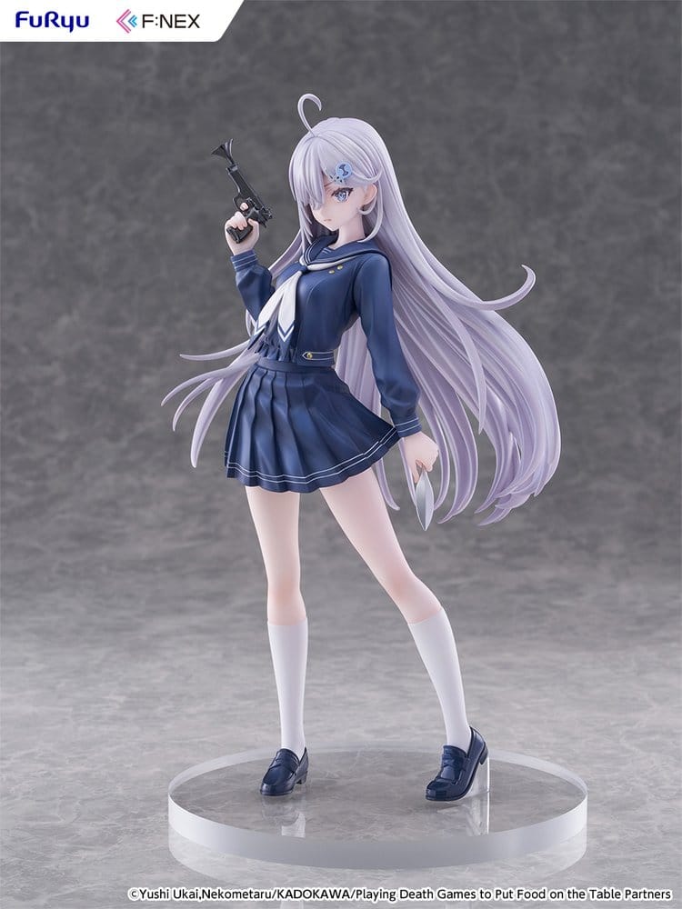 Playing Death Games to Put Food on the Table Figura PVC 1/7 Yuki School Uniform Ver. 24 cm