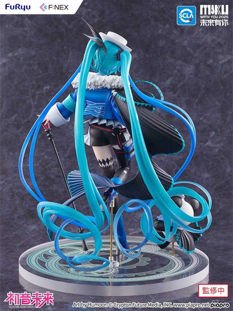Hatsune Miku F:NEX estatua PVC 1/7 Hatsune Miku Miku with You 2025 Ver. 25 cm