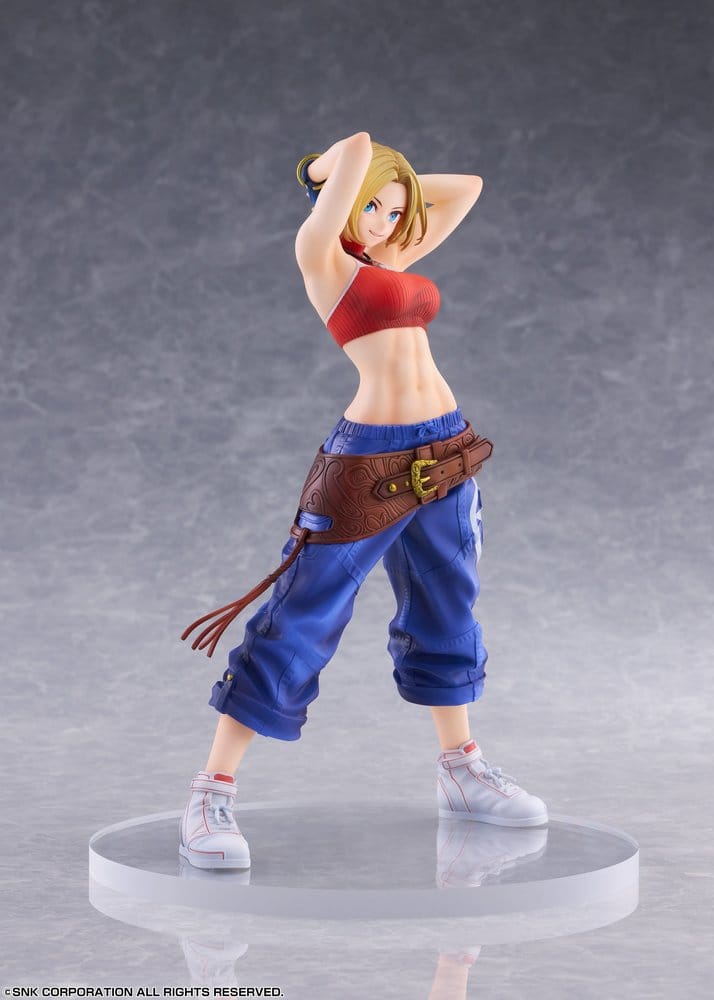 Fighting Girls Collection The King of Fighters XV Figura PVC 1/7 Blue Mary 26 cm