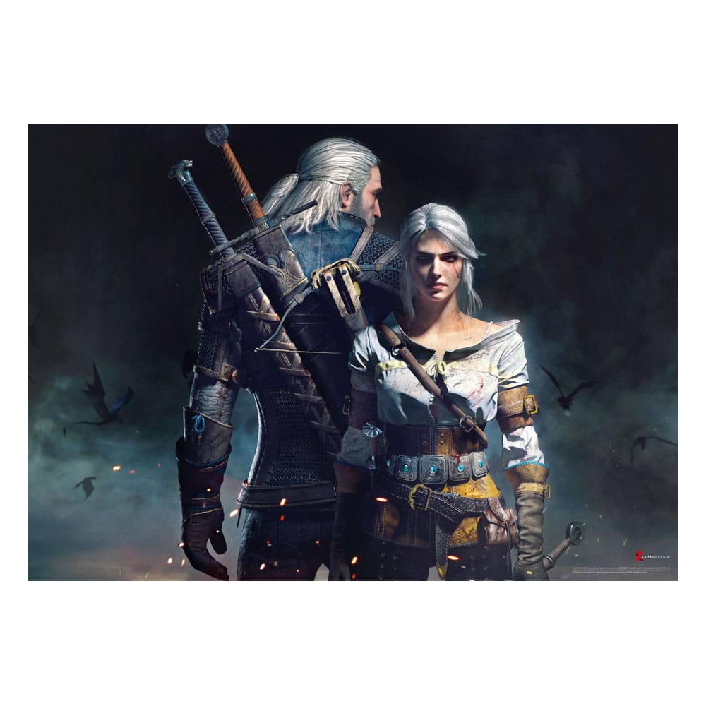 The Witcher Puzzle Gaming Geralt & Ciri (1000 piezas)