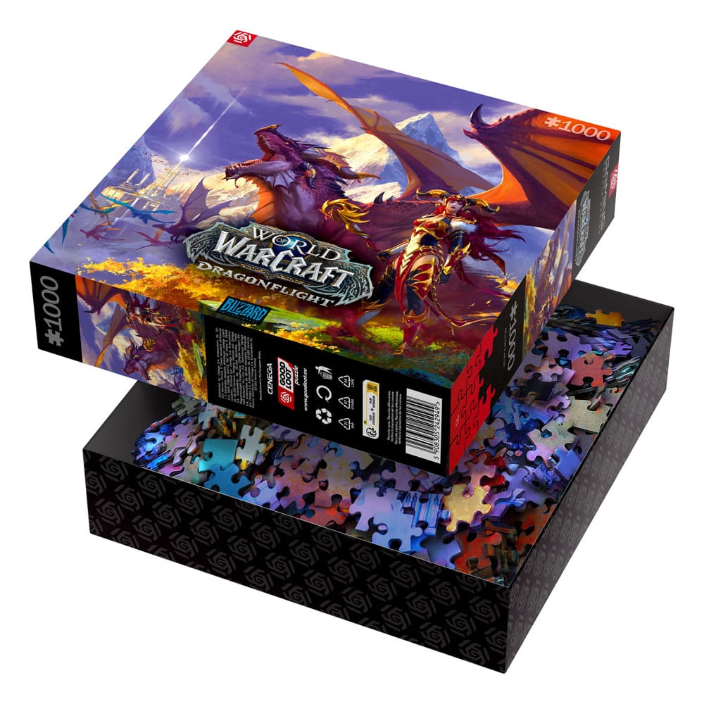 World of Warcraft Puzzle Gaming Dragonflight Alexstrasza (1000 piezas)