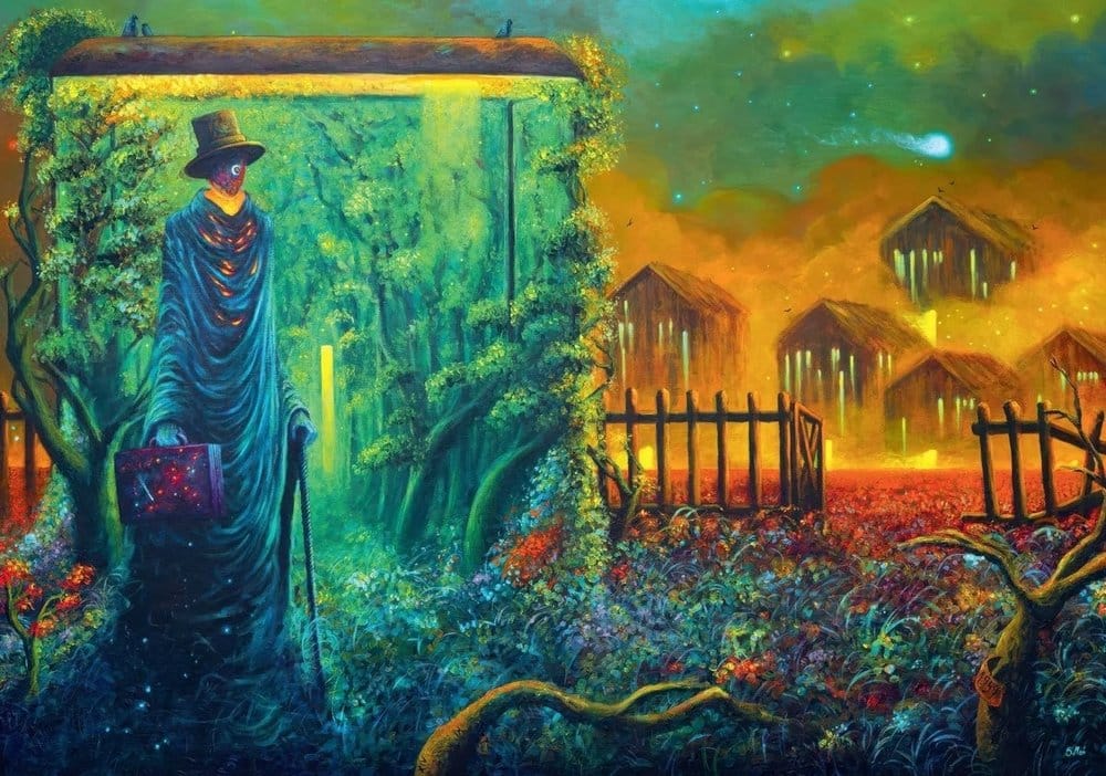 Puzzle Imagination Series Sebastian Mon Stationary Traveller II (1000 piezas)