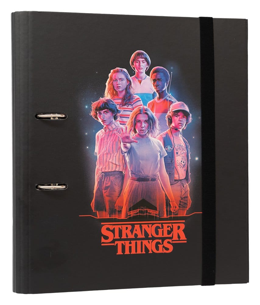 Stranger Things Carpeta de 2 Anillas Premium