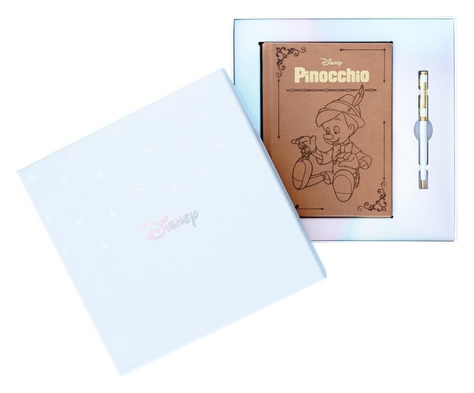 Pinocho Set Premium de Libreta y Bolígrafo A5
