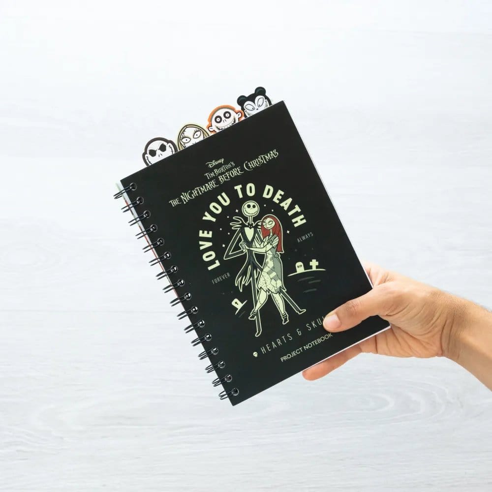 Pesadilla antes de Navidad Cuaderno de Proyectos A5