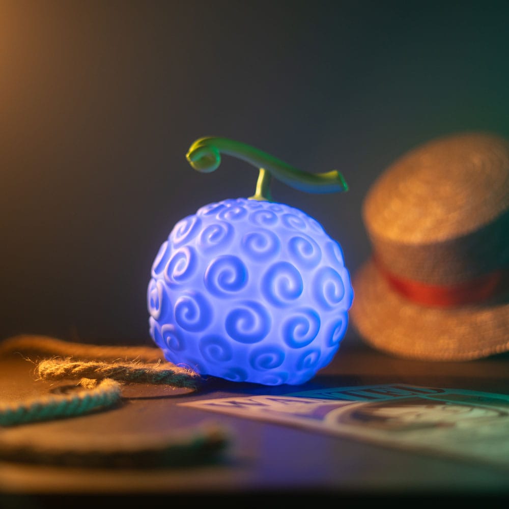 One Piece Lámpara con USB-C Gum-Gum Fruit