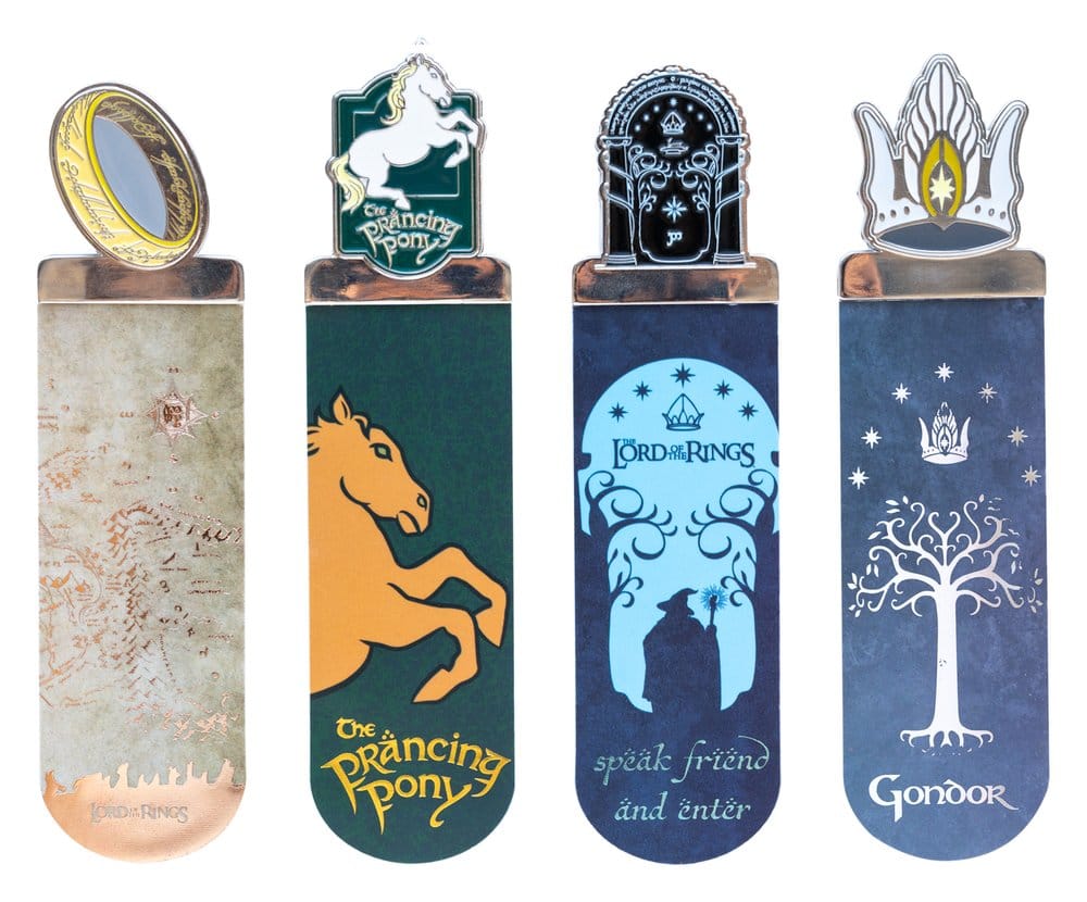 El Señor de los Anillos Marcapáginas Set de 4