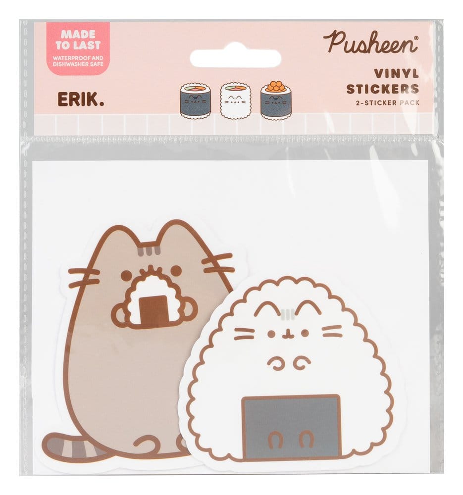 Pusheen Pegatinas de vinilo Sushi Roll Vol. 3 Set de 2