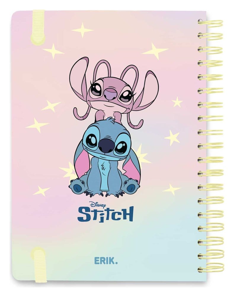 Disney Agenda Escolar planificador semanal 2026/2027 Stitch and Angel A5