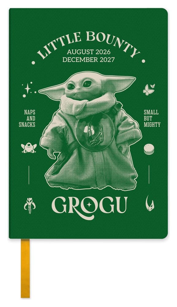 Star Wars: The Mandalorian y Grogu Agenda Académica 2026/2027 A6 *Edición Inglés*