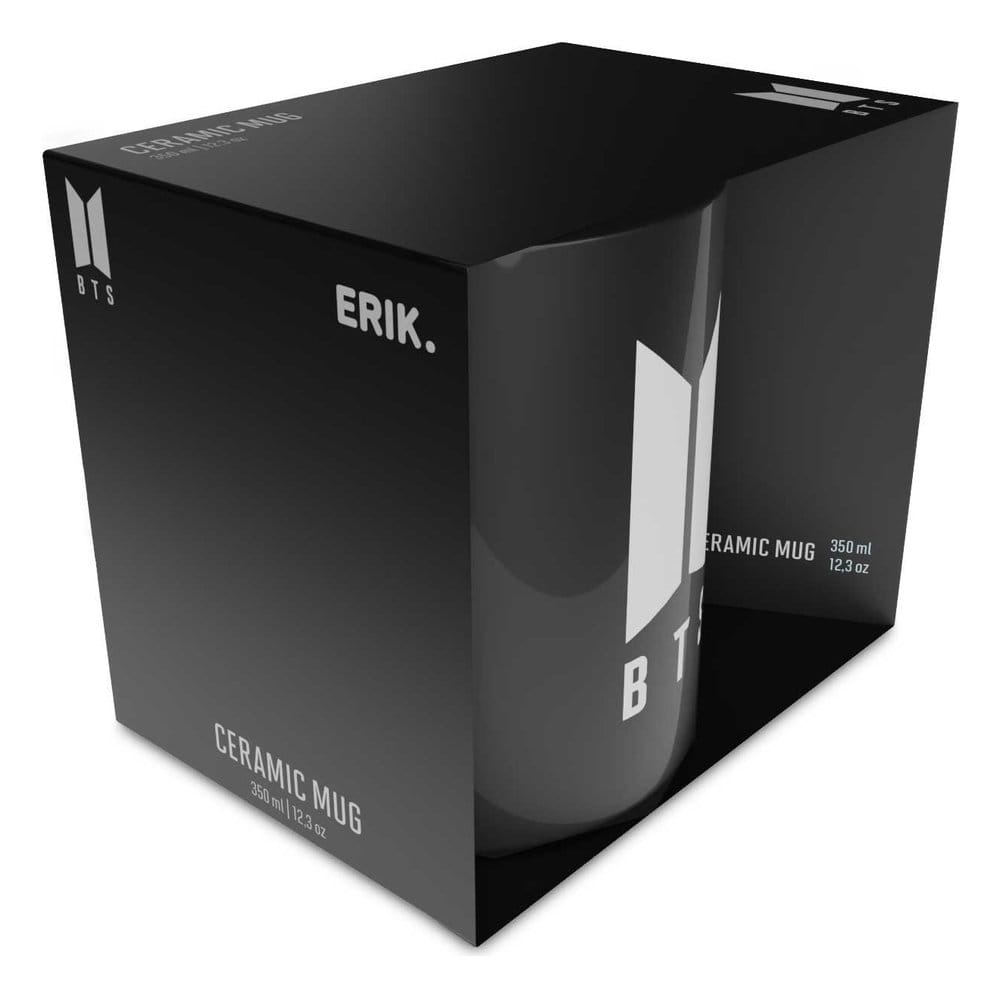 BTS Taza Blanca con Logo 350 ml