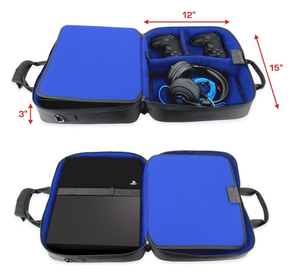 Enhance USA Gear S13 Console Gaming Bolsa PlayStation Azul