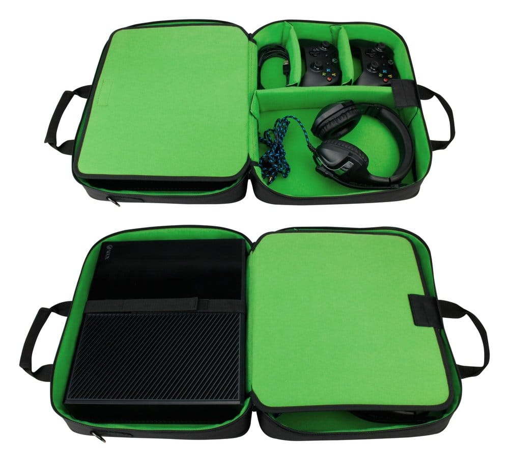 Enhance USA Gear S13 Console Gaming Bolsa Xbox Verde