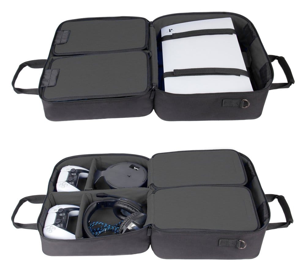 Enhance USA Gear S23 Console Gaming Bolsa PlayStation Negro