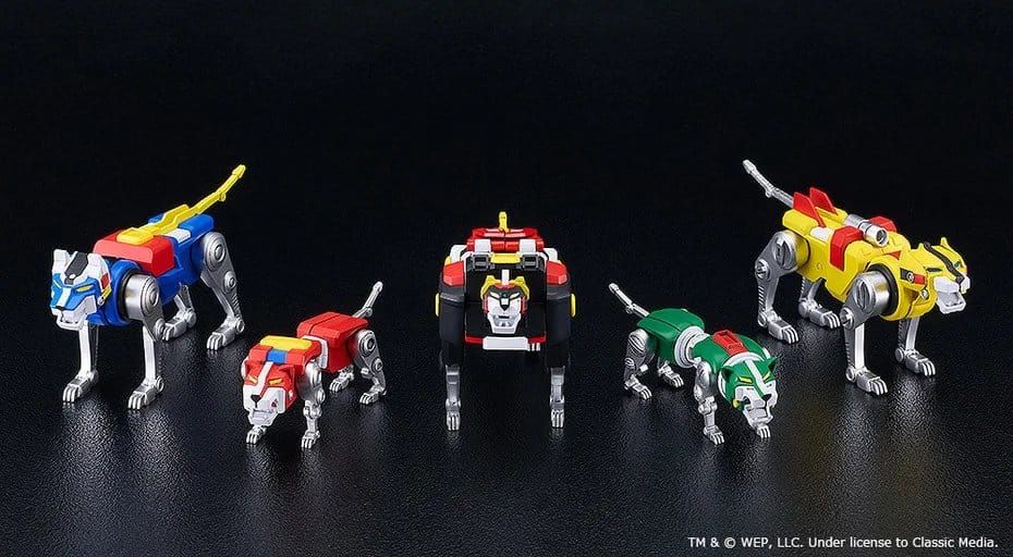 Voltron Maqueta Plastic Model Kit Moderoid 20 cm