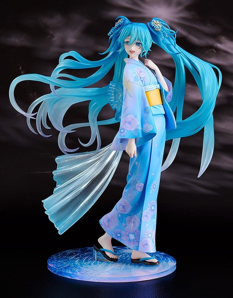 Character Vocal Series 01: Hatsune Miku Figura PVC 1/7 Music & Fire Works Ver. 23 cm