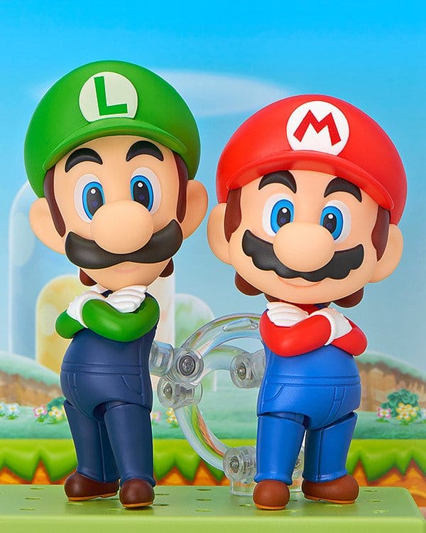 Super Mario Nendoroid Figura Luigi 10cm