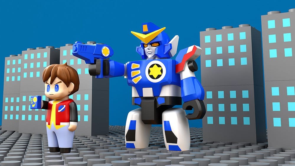 The Brave Fighter of Legend Da-Garn Pack de 2 Figuras Brickroid Da-Garn & Seiji Takasugi Set